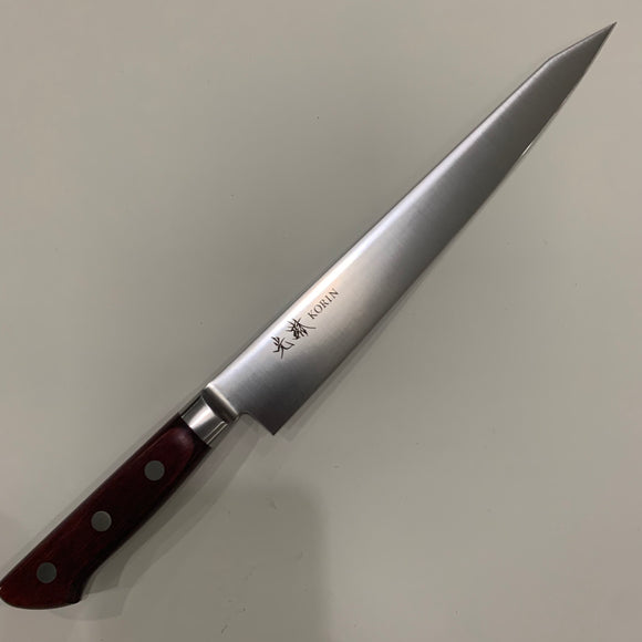 光琳 INOX 红木柄剑形筋引 240mm