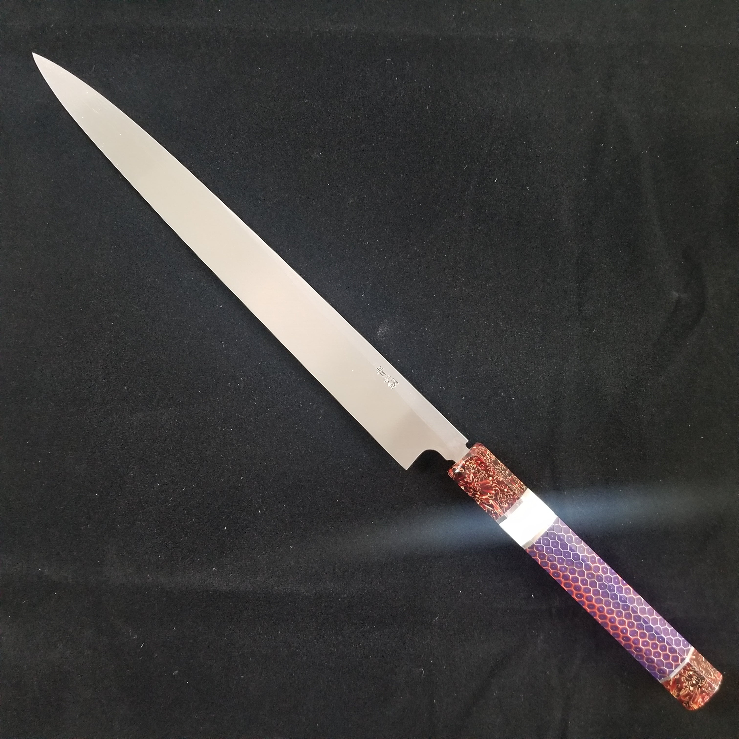 Aritsugu Uzu Damascus Blue #2 Steel Fugubiki 270mm – Chitose Knives